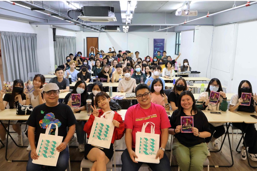 Hungry Ghost Dinner Movie sharing session